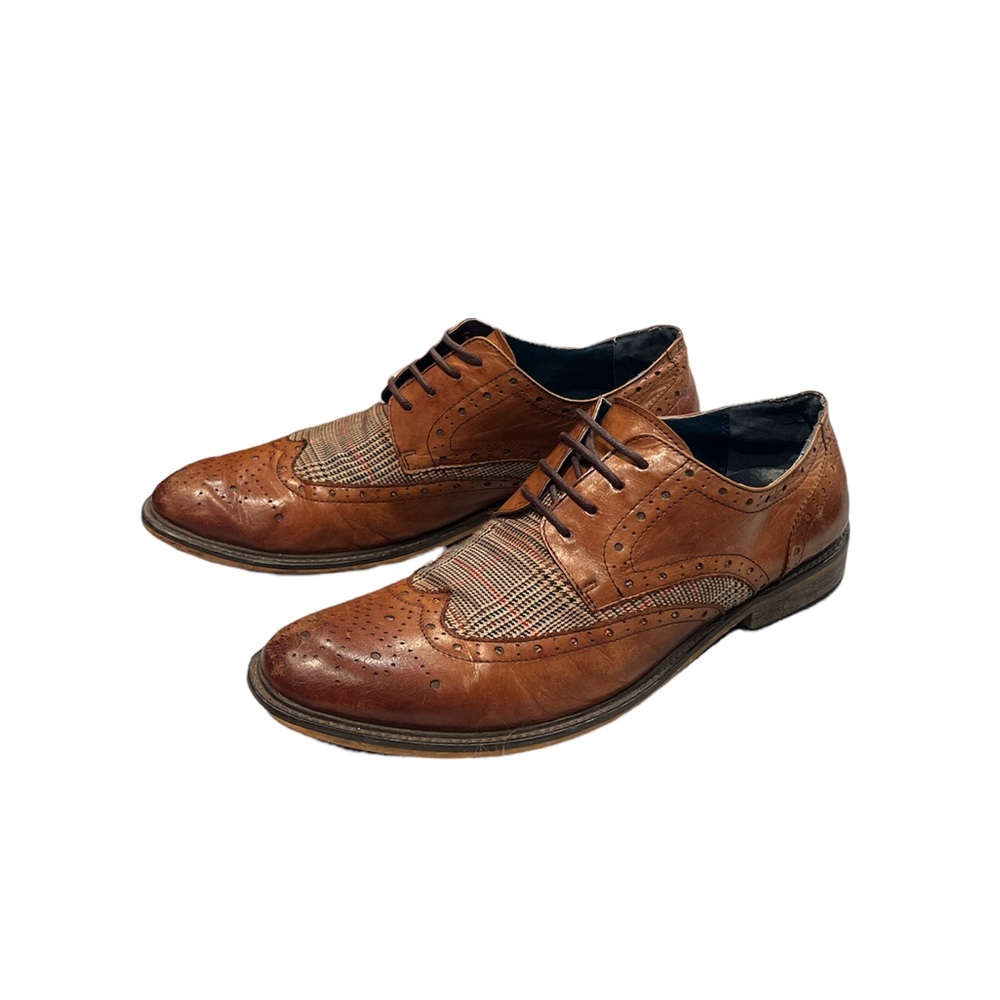 Vintage Foundry men brown shoes - Picture 4 of 8
